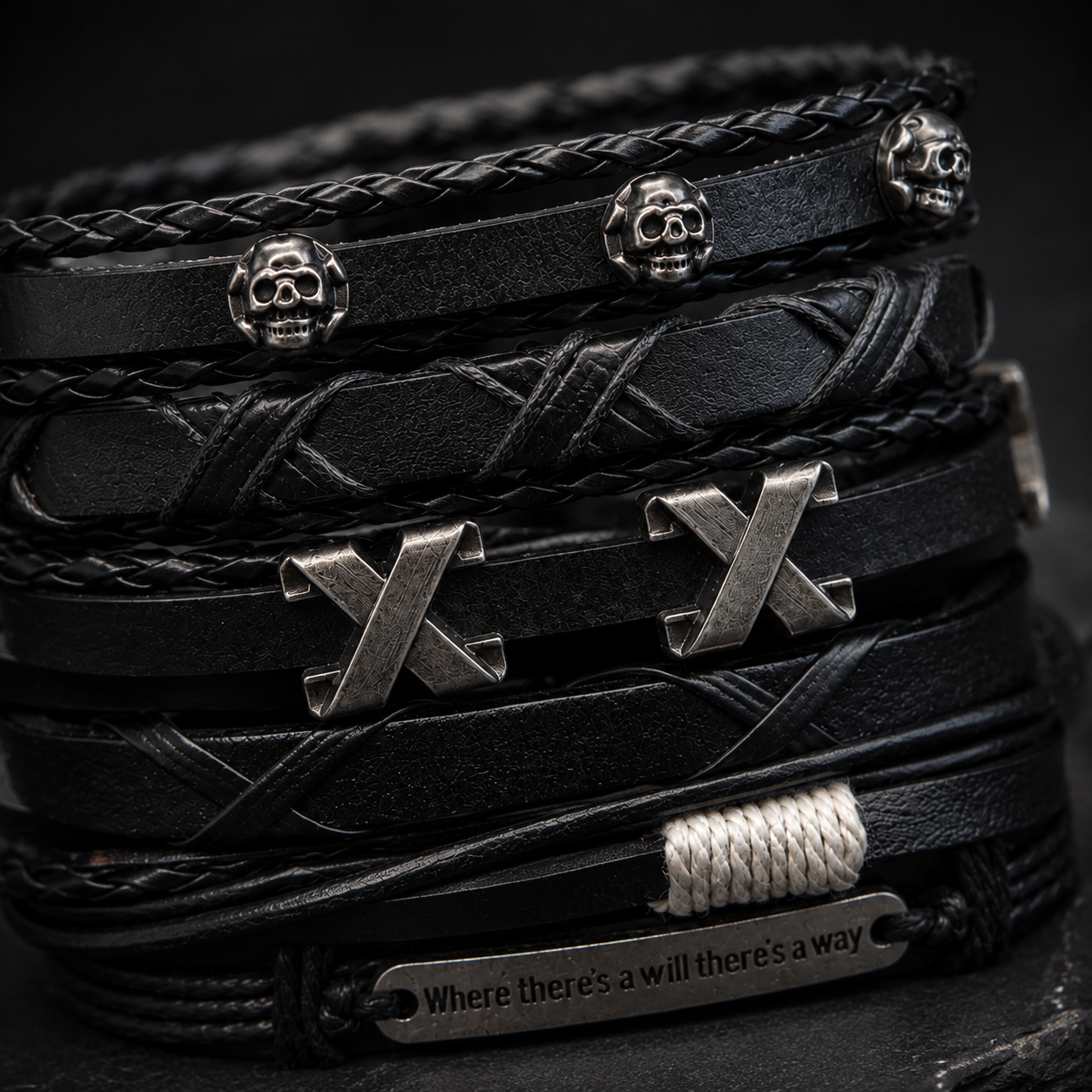 Pulsera XXX – Set de 6 - Gallery 2