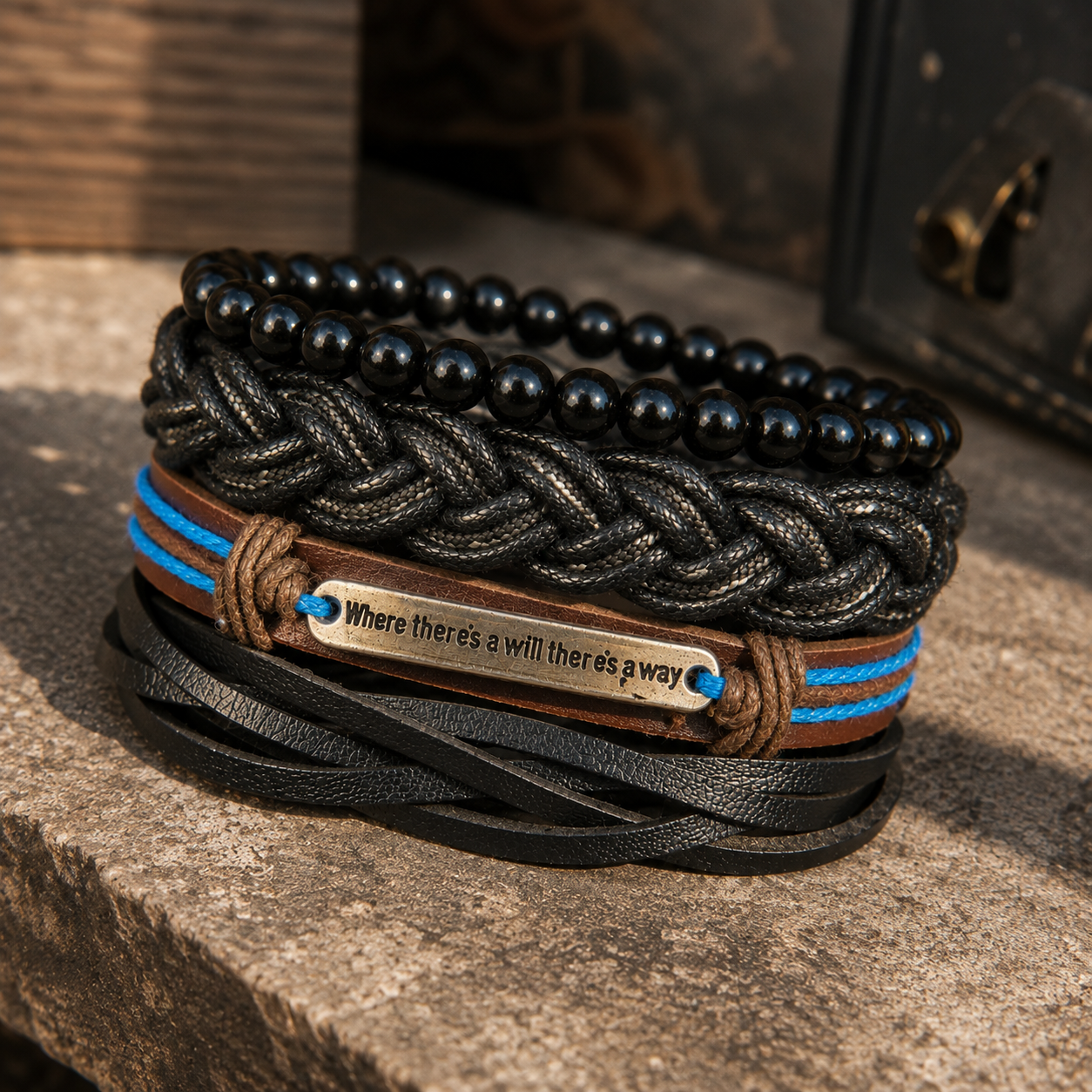 🔥 Pulsera Will – Set de 4 - Gallery 4