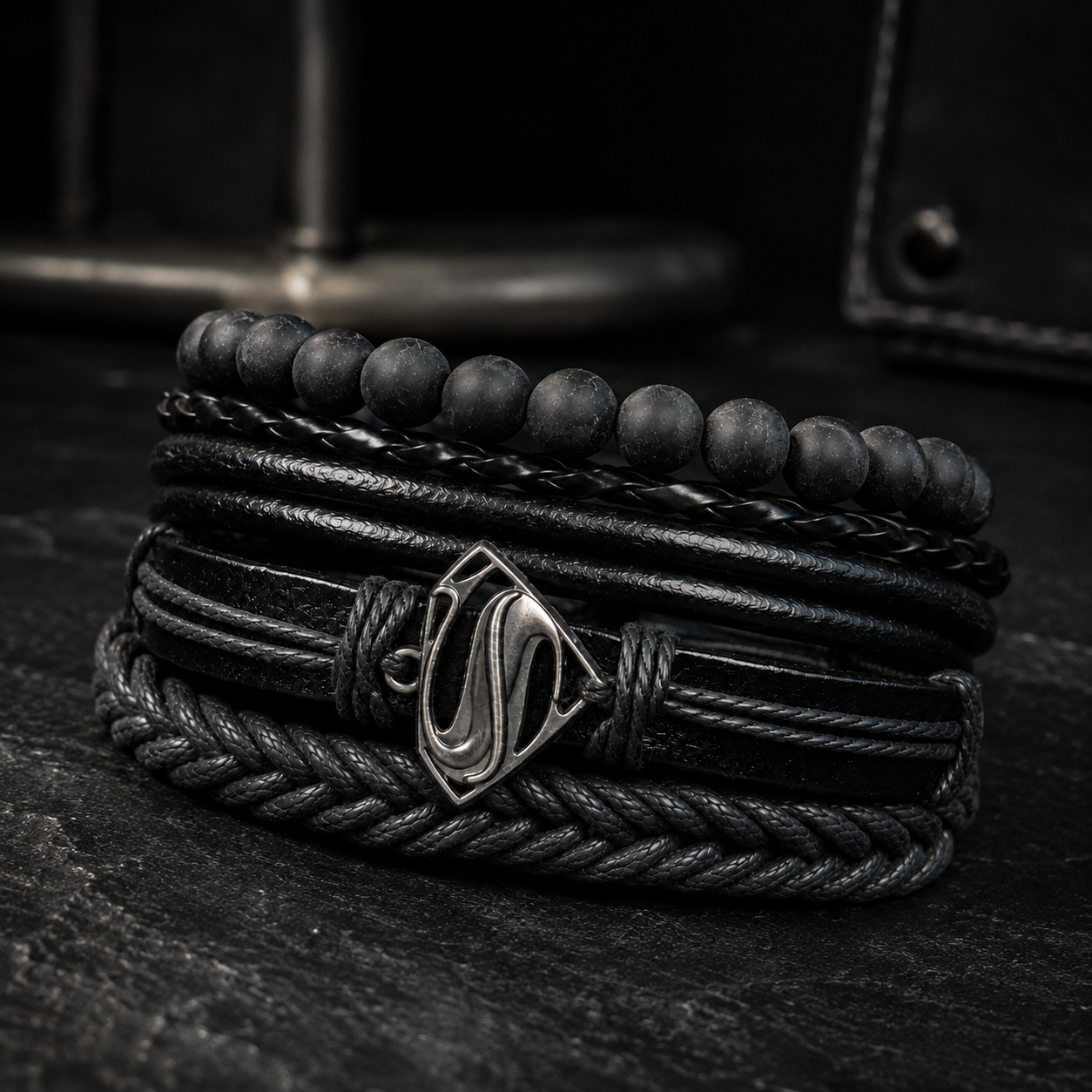 Pulsera Superman – Set de 4 - Gallery 4
