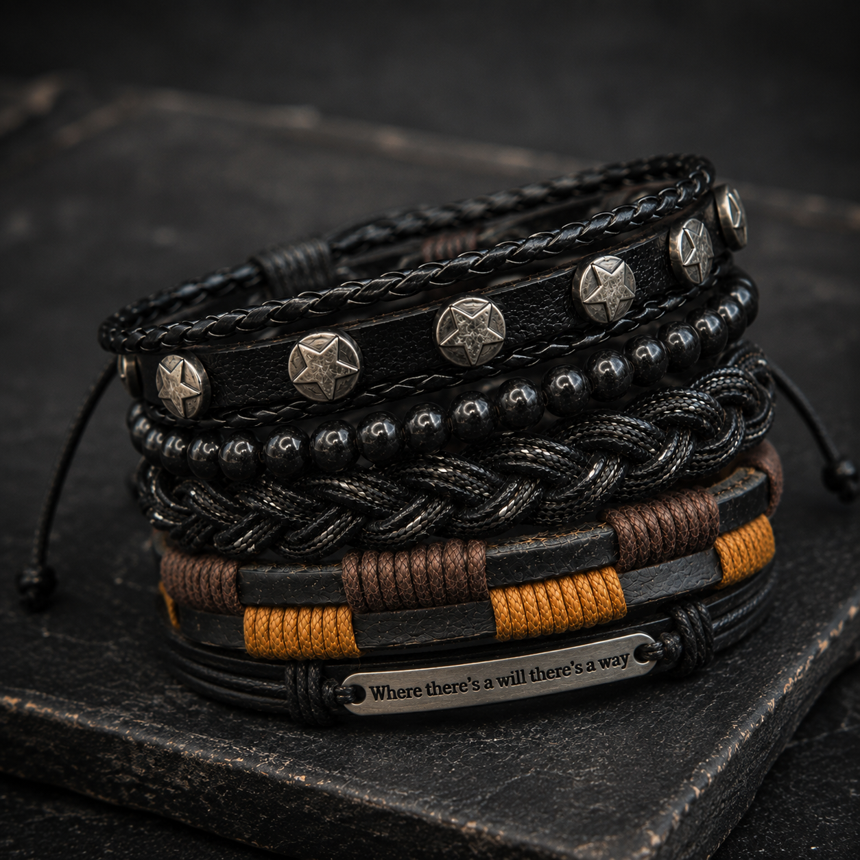 Pulsera Maverick – Set de 4 - Gallery 4