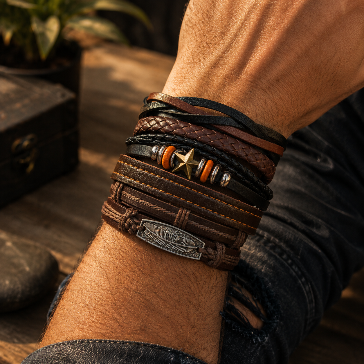 Pulsera Dakota – Set de 6 - Gallery 3