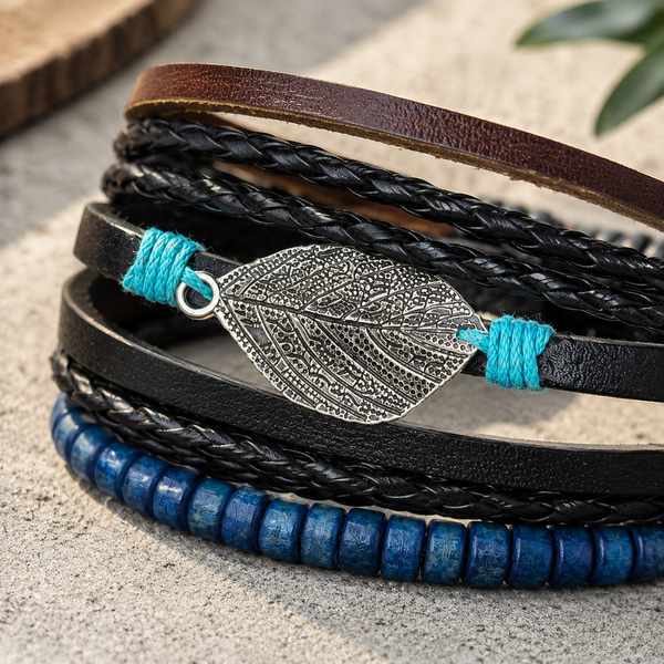 Pulsera Hoja – Set de 3 - Secondary