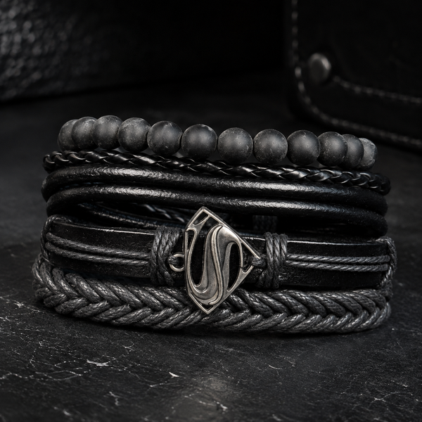 Pulsera Superman – Set de 4