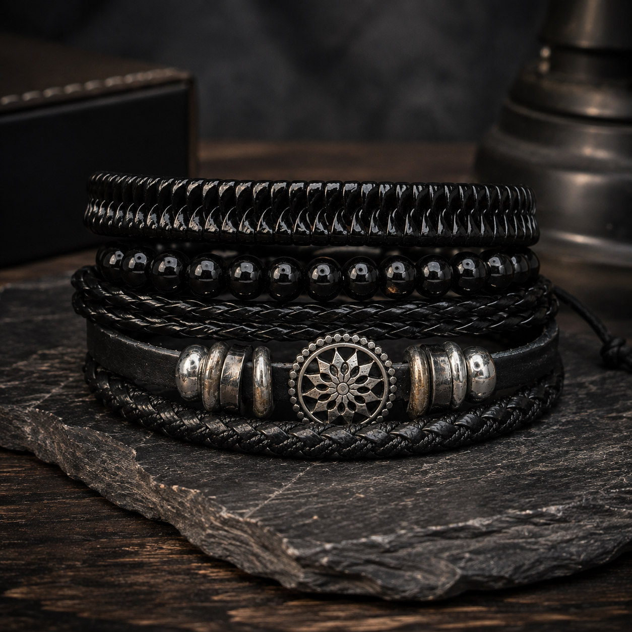 Pulsera Eclipse – Set de 4 - Gallery 1