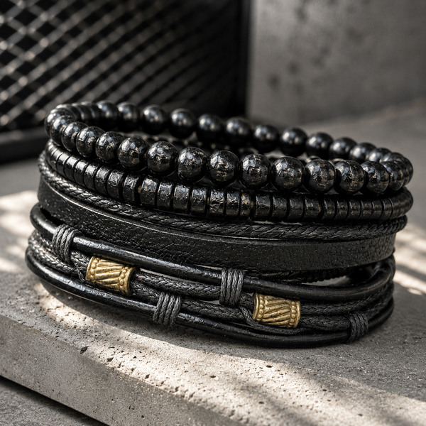 Pulsera Raven – Set de 4 - Secondary