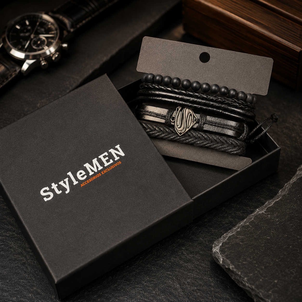 Pulsera Superman – Set de 4 - Gallery 5