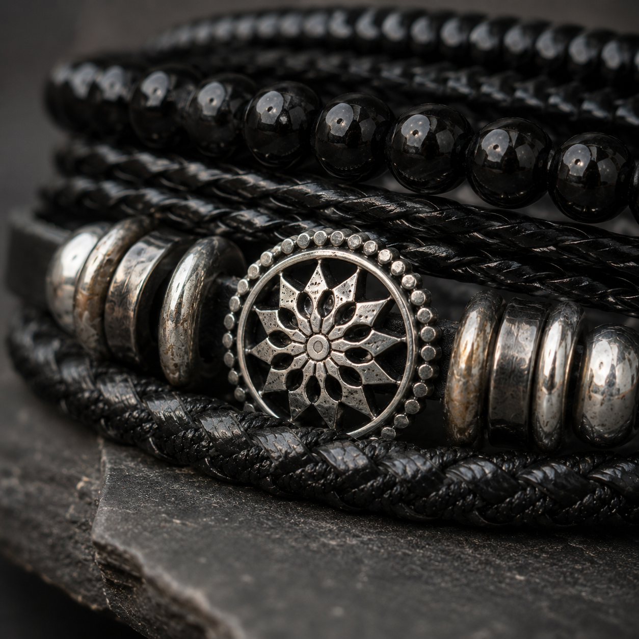Pulsera Eclipse – Set de 4 - Gallery 2