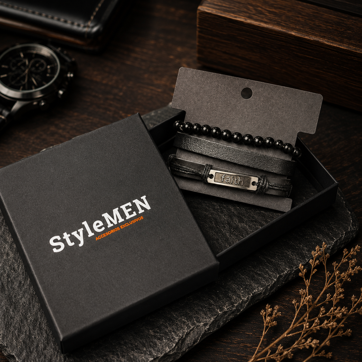 Pulsera Fath – Set de 3 - Gallery 5