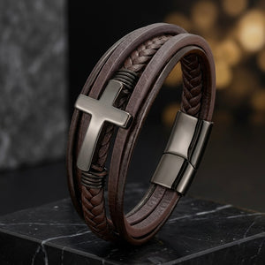 Pulsera Cruz Coffe