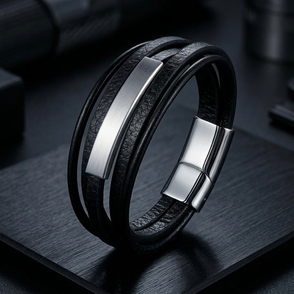 Pulsera Placa Silver - Secondary