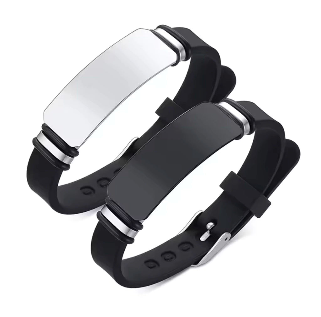 Pulsera Mensaje Personalizado Acero - Gallery 4