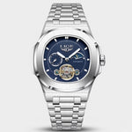Reloj LIGE 2024 Plateado - Azul - Thumbnail 1