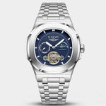 Reloj LIGE 2024 Plateado - Negro - Thumbnail 2