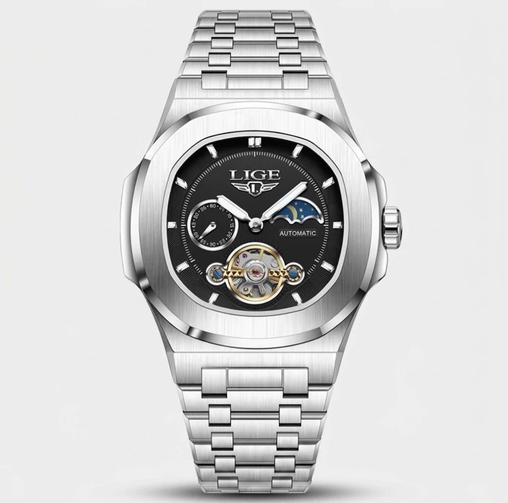 Reloj LIGE 2024 Plateado - Azul - Gallery 2