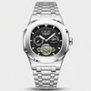 Reloj LIGE 2024 Plateado - Negro