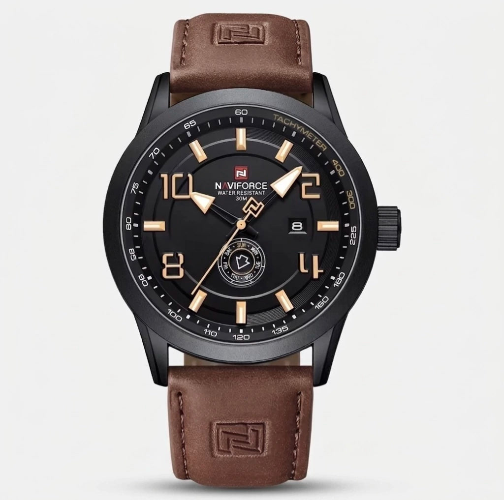 Naviforce 9229 Cafe - negro - Gallery 1