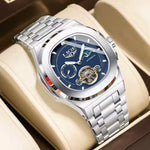 Reloj LIGE 2024 Plateado - Negro - Thumbnail 3