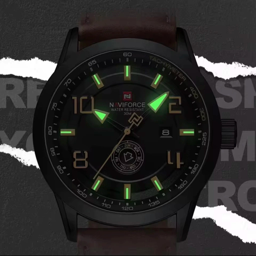 Naviforce 9229 Cafe - negro - Gallery 5