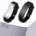Pulsera Mensaje Personalizado Acero - Thumbnail 7