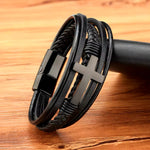 Pulsera Cruz Black - Thumbnail 2
