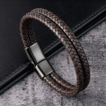 Pulsera Trenzada Doble Blue - Thumbnail 5