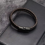 Pulsera Trenzada Doble Blue - Thumbnail 6