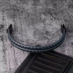 Pulsera Trenzada Doble Blue - Thumbnail 4
