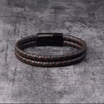 Pulsera Trenzada Doble Blue - Thumbnail 8