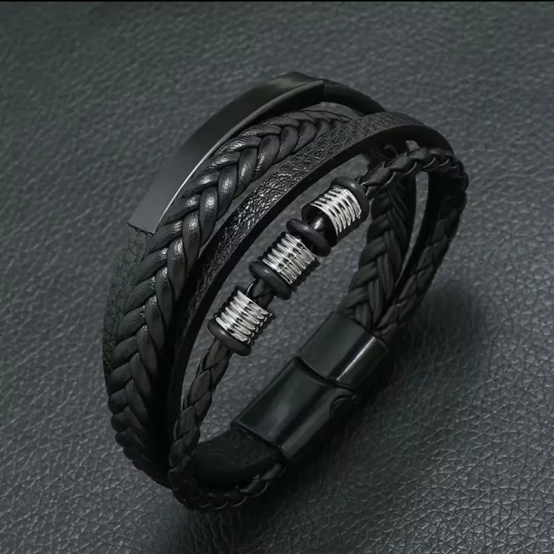Pulsera Trenza Nocturna