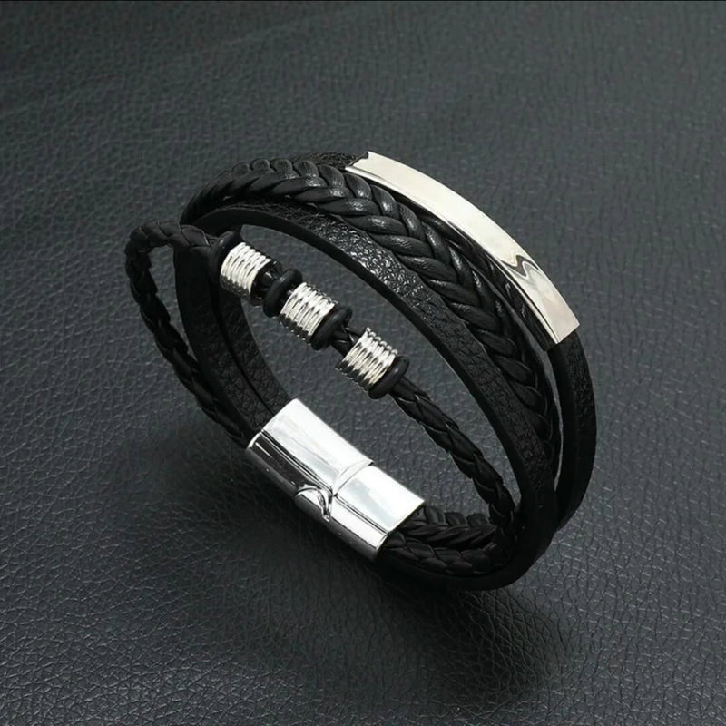 Pulsera Noche Plateada