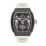 Reloj Automático Megir 8604 Blanco de Cuerpo Semi Abierto | Elegancia y Precisión - Thumbnail 1