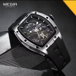Reloj Automático Megir 2242 de Cuerpo Abierto | Elegancia y Precisión - Thumbnail 6