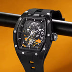 Reloj Automático Megir 2242 Negro de Cuerpo Abierto | Elegancia y Precisión - Thumbnail 1