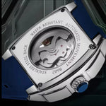 Reloj Automático Megir 8602 Naranja de Cuerpo Semi Abierto | Elegancia y Precisión - Thumbnail 3