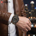 Reloj Curren 8314 Cafe Oscuro - Thumbnail 6