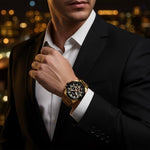 Reloj Curren 8301 Dorado Negro - Thumbnail 5