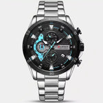 Reloj Curren 8402 Plateado Azul - Thumbnail 5